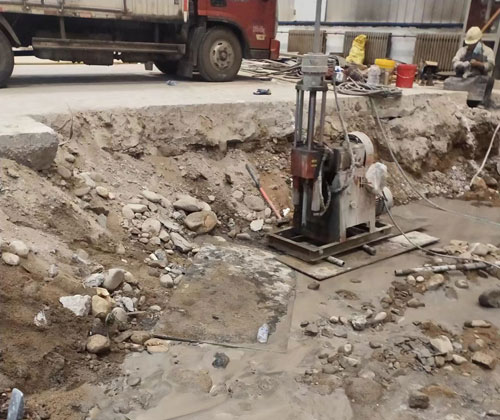 元谋公路下沉压浆
